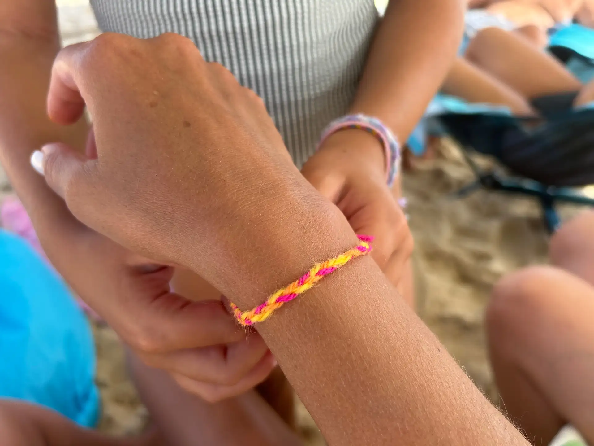 Neon bracelet